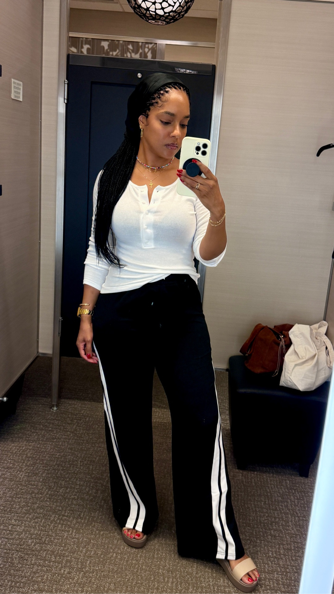 I love a cute yet put together outfit for running errands.

Pants M
Shirt M
Shoes 9