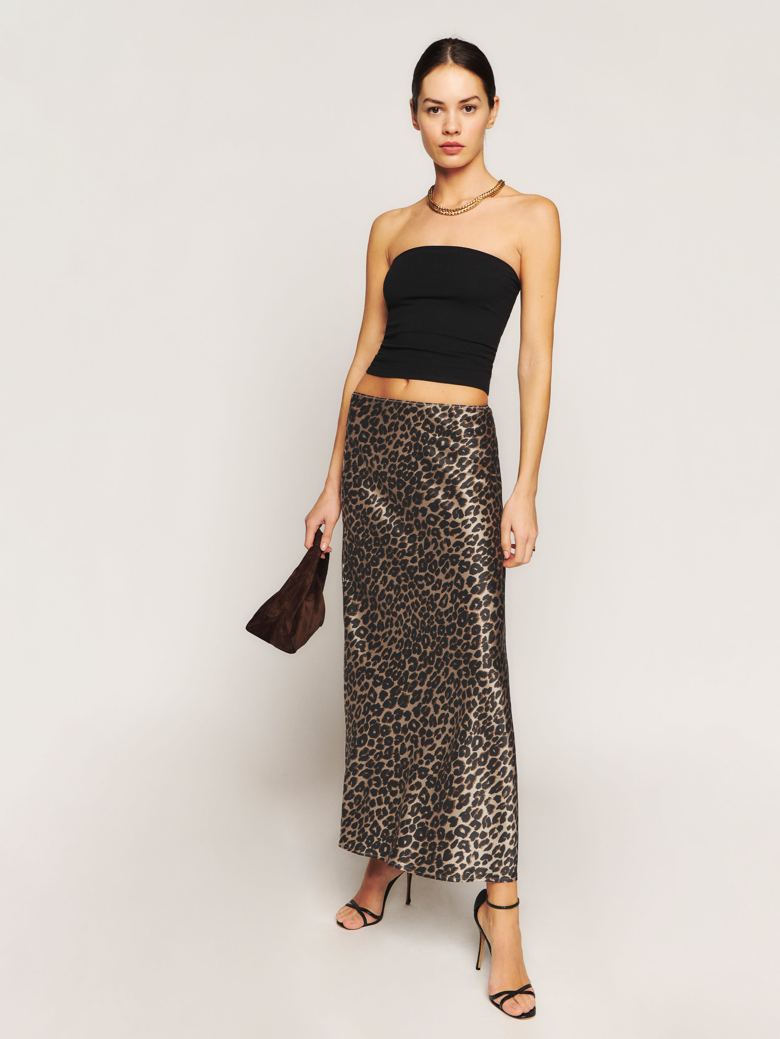 Layla Silk Skirt | Reformation (Global)