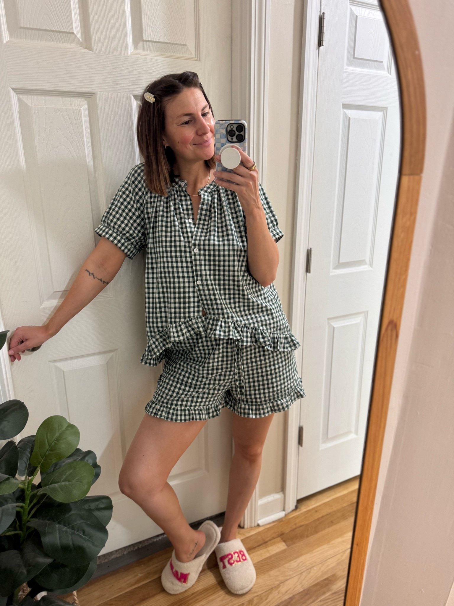 Wearing my a small. I’m 5’8” and around 150lbs postpartum!

#LTKgrwm #LTKmomlife #LTKootd