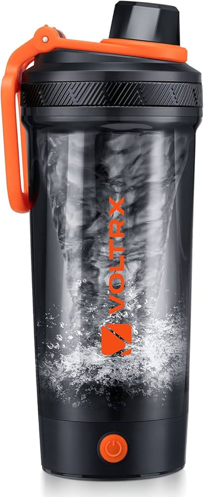 VOLTRX Electric Protein Shaker Bottle - USB Rechargeable Mixer Cup for Shakes and Meal Replacemen... | Amazon (US)