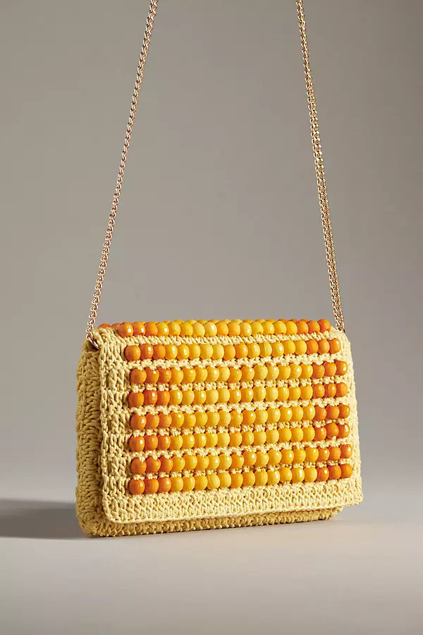 Beaded Foldover Clutch | Anthropologie (US)