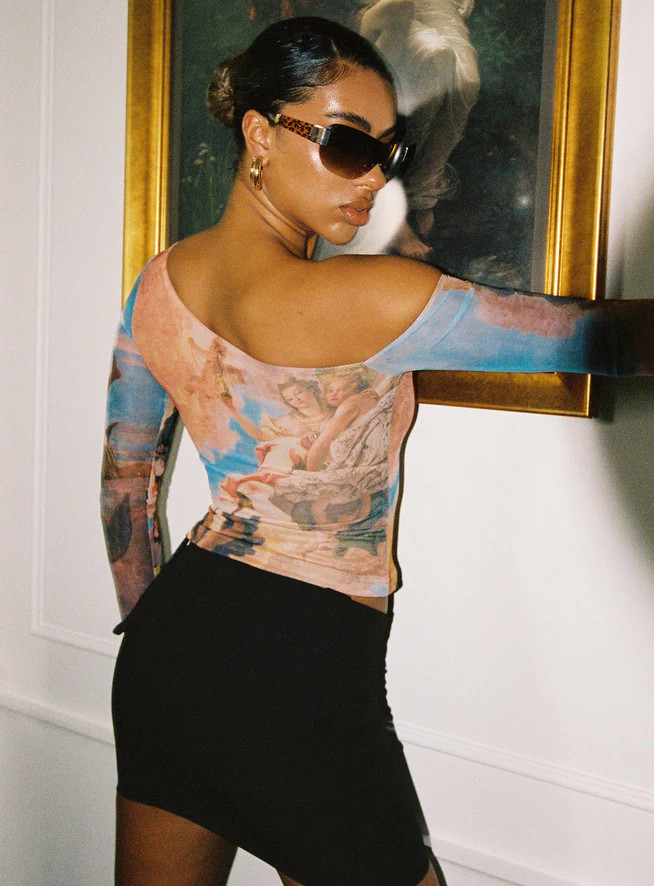 Manesh Long Sleeve Top Multi | Princess Polly US