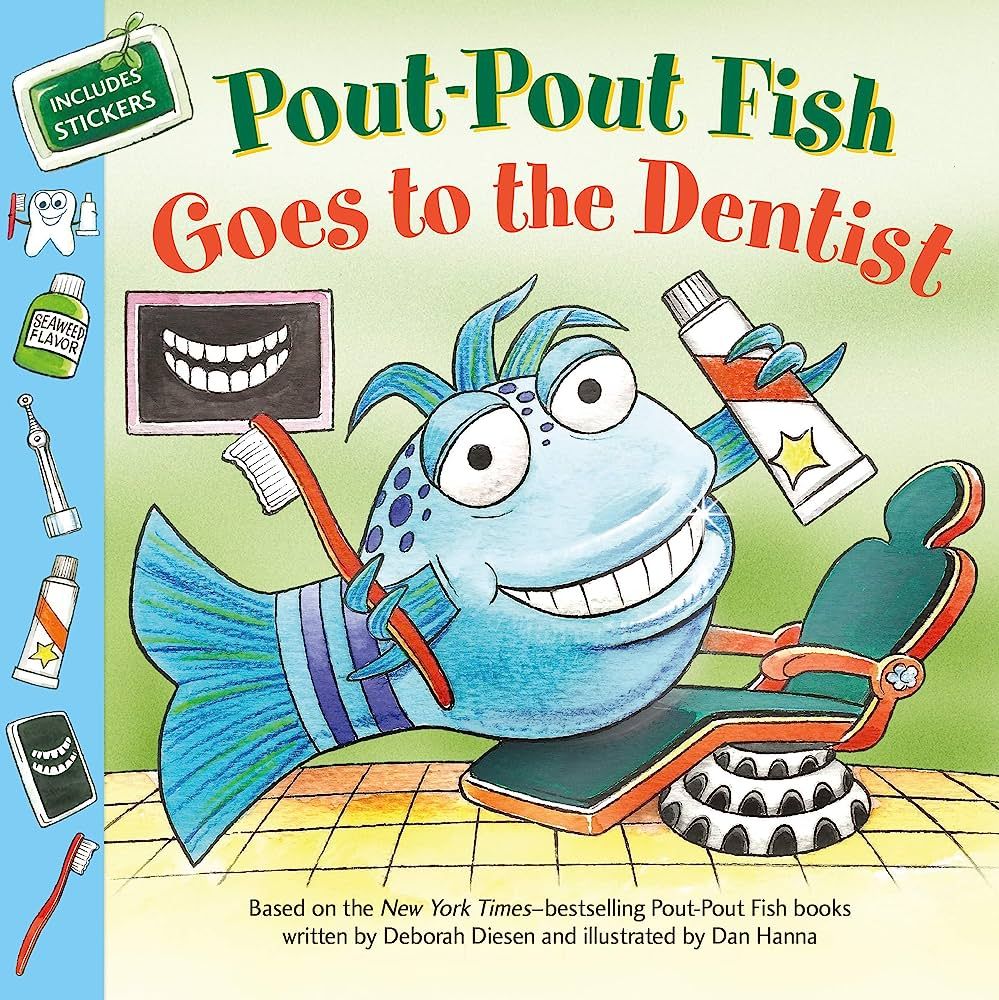 Pout-Pout Fish: Goes to the Dentist (A Pout-Pout Fish Paperback Adventure) | Amazon (US)