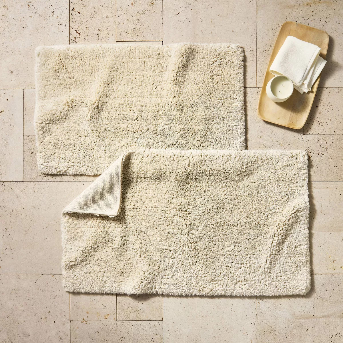 21"x34" Modal Plush Bath Rug Ivory - Casaluna\u2122 | Target