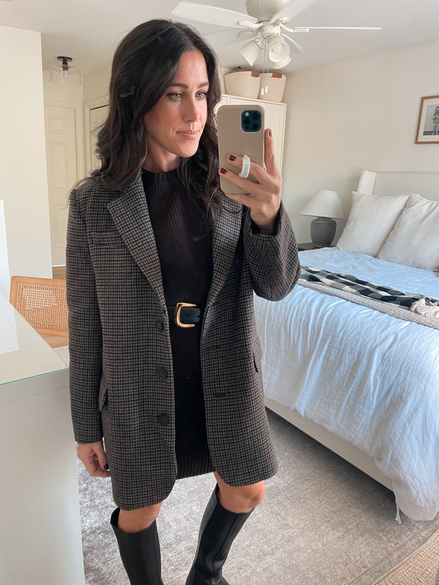 Gap Blazer - small
Dress- small petite 

#LTKStyleTip #LTKFindsUnder100 #LTKSeasonal