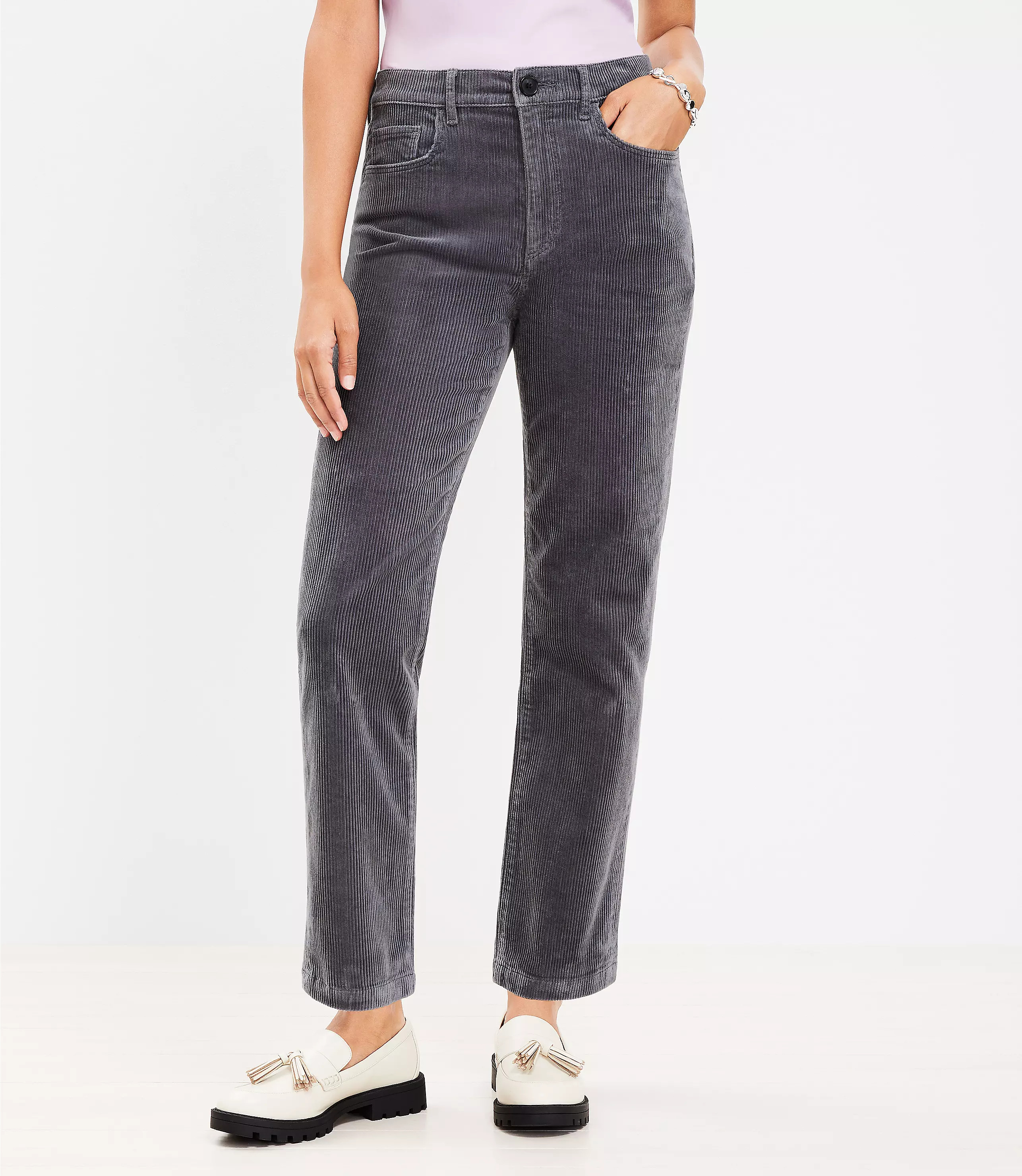 Straight Corduroy Pants | LOFT