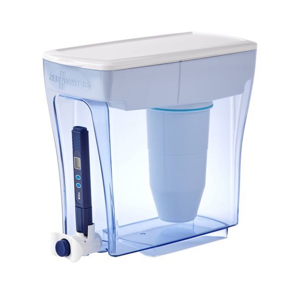 ZeroWater 20 Cup Water Pitcher with Ready-Pour + Free Water Quality Meter | Target
