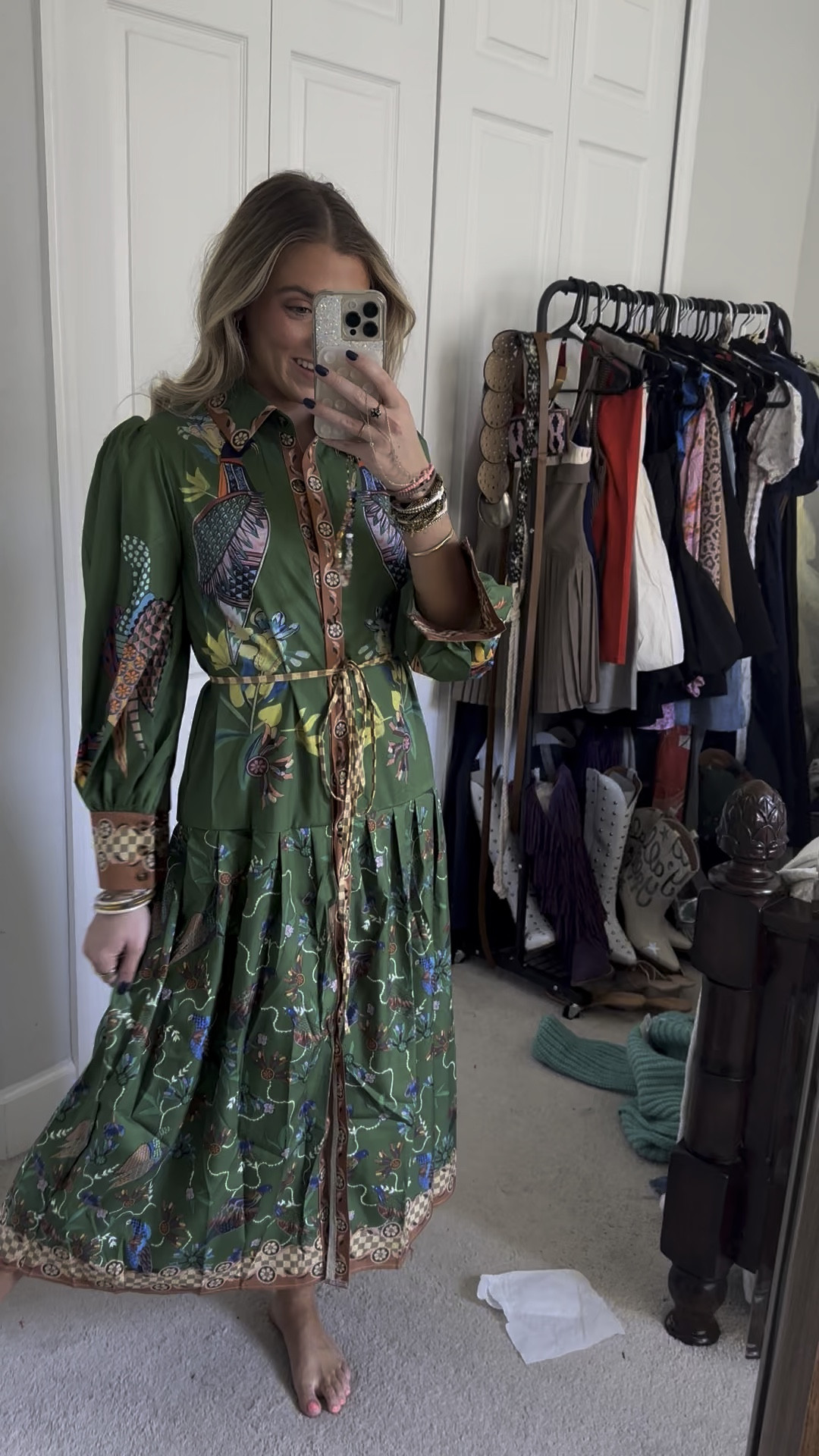 Amazon Melliflo Womens Boho Colorful Graffiti Dress Lantern Sleeve Floral Flowy Dress Polo Neck Maxi Dress. Workwear outfit. Business fashion. Business casual. Dupe. Zimmerman dupe.  #amazon #amzonfinds #amazonmusthaves #amazonvirtualtryon #amazonfavorites #amazonfashion #founditonamazon #founditonamazonfashion amazon haul, amazon clothing haul, affordable fashion, clothing haul, fall clothing haul, fall fashion, fall trends, winter clothing haul, amazon fashion, amazon finds, amazon fashion 2024. 

#LTKWorkwear #LTKVideo #LTKFindsUnder50
