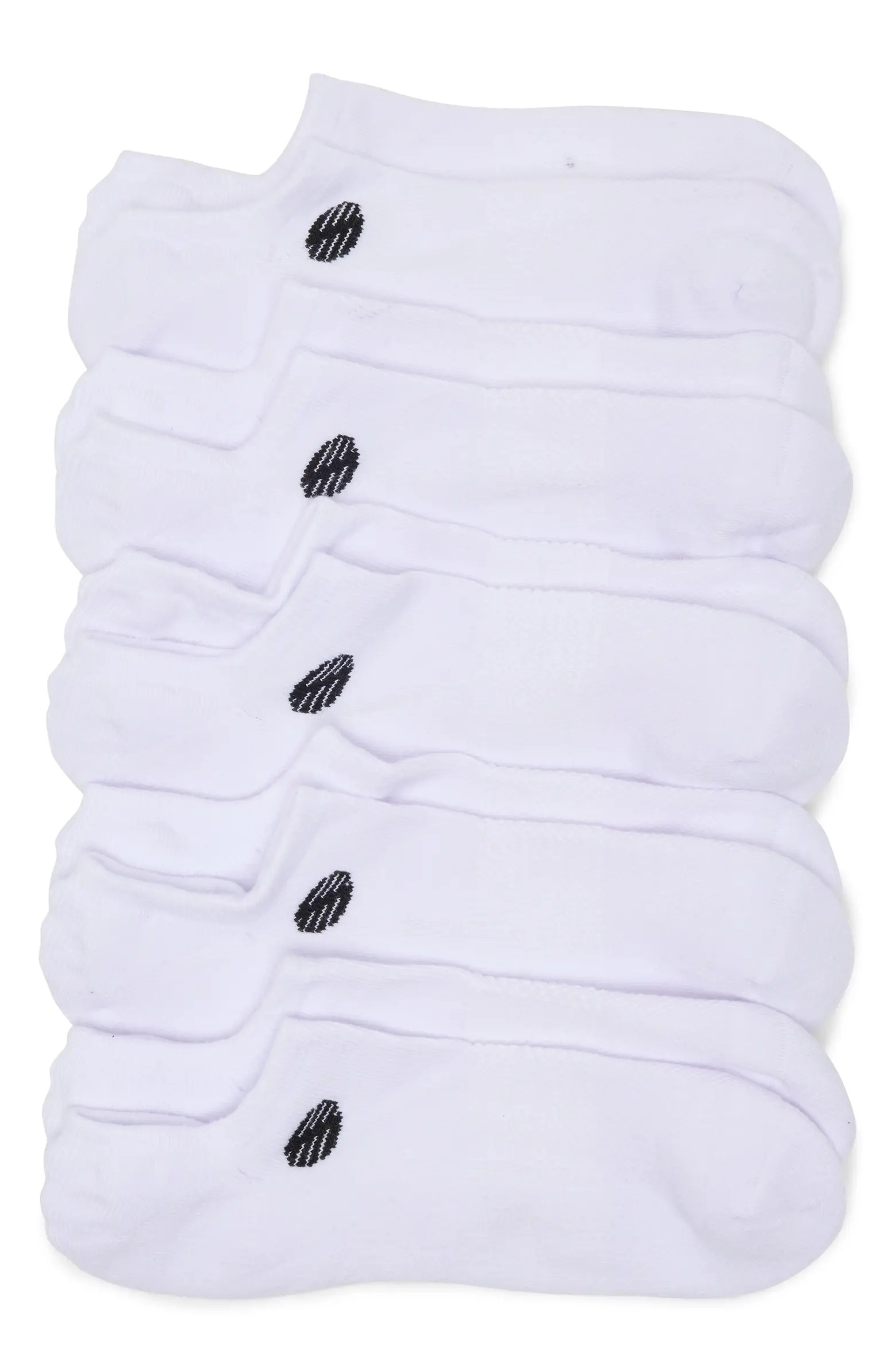 5-Pack No-Show Sport Liner Socks | Nordstrom Rack