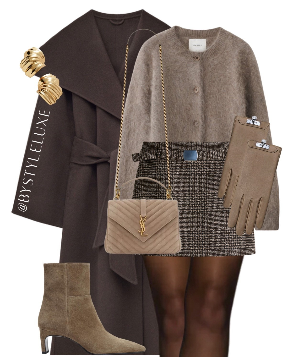 Loved styling this brown check skirt with taupe and brown tones. The oversized brown wrap coat ties the whole look together 

#boots #zara #wintercoat

#LTKautumn #LTKshoes #LTKwinter