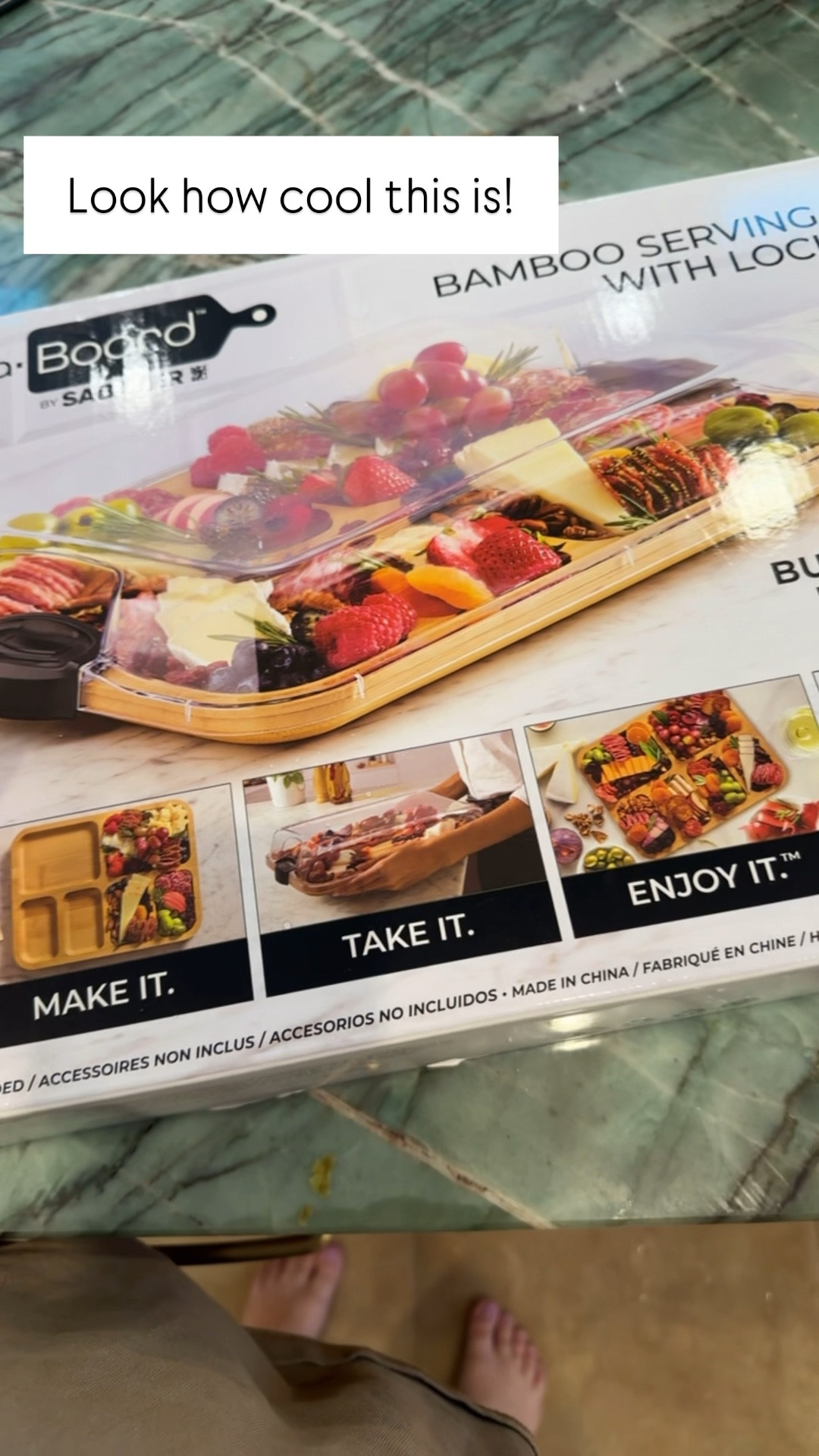 Great for hosting or for bringing a charcuterie board on the go!

#LTKFamily #LTKGiftGuide #LTKHome