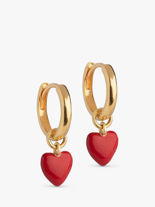 ENAMEL Copenhagen Amore Hoop Earrings | John Lewis (UK)