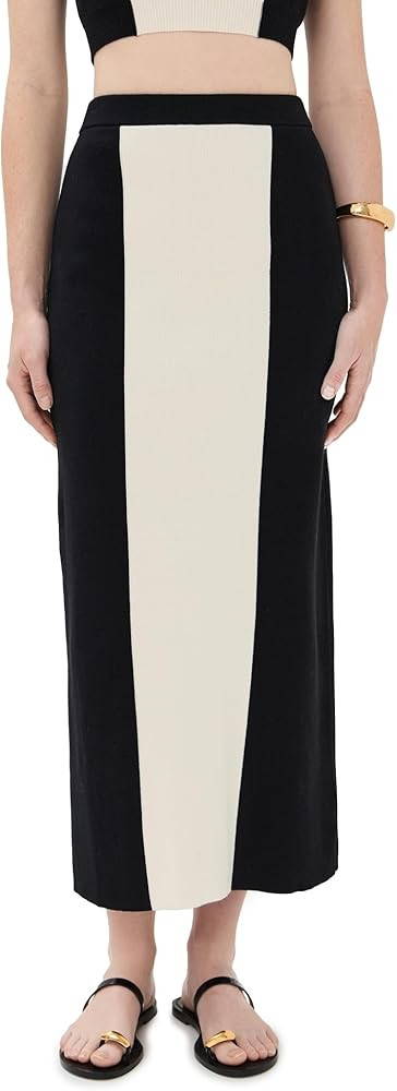 LE BOP Women's Colorblocked Skirt | Amazon (US)