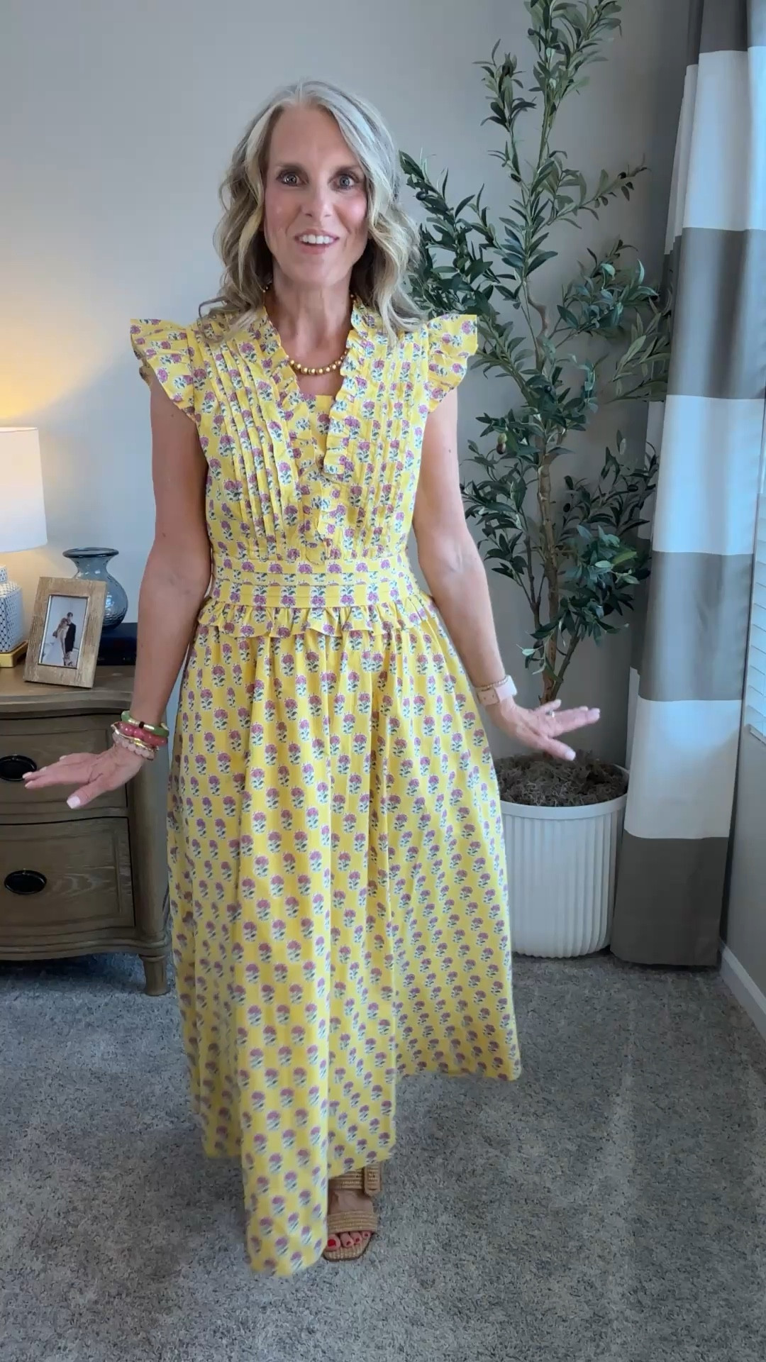 The perfect shower dress,church, rehearsal dinner, brunch, winery day. Wearing small, but would prefer XS. Use code COAST20 on Allie + Bess 

#LTKootd #LTKgrwm #LTKOver40