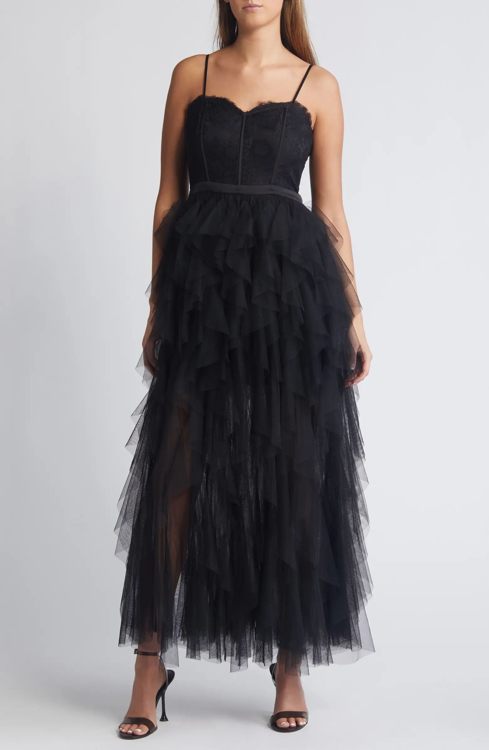 Chelsea28 Corset Lace & Tulle Gown | Nordstrom | Nordstrom