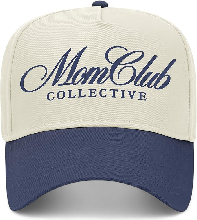 Mom Club Collective Vintage Trucker Hat | Premium Snapback Baseball Hat for Mothers, Mama, Moms, ... | Amazon (US)