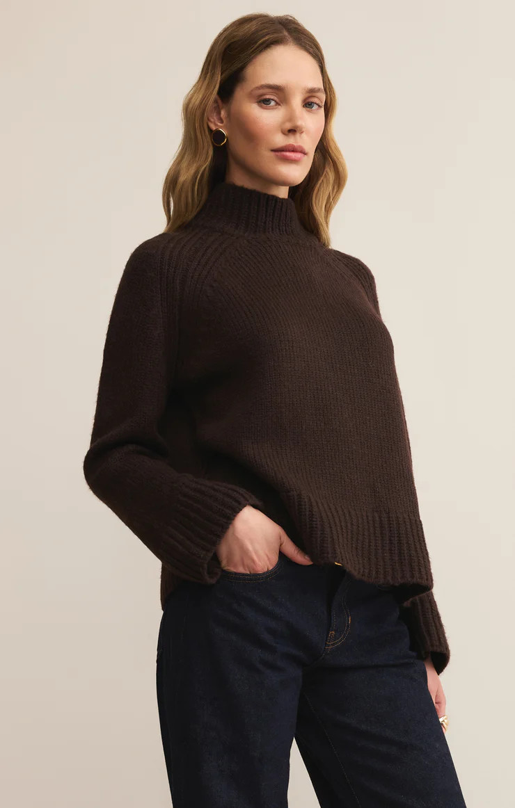 Emerge Mock Neck Sweater | Z Supply