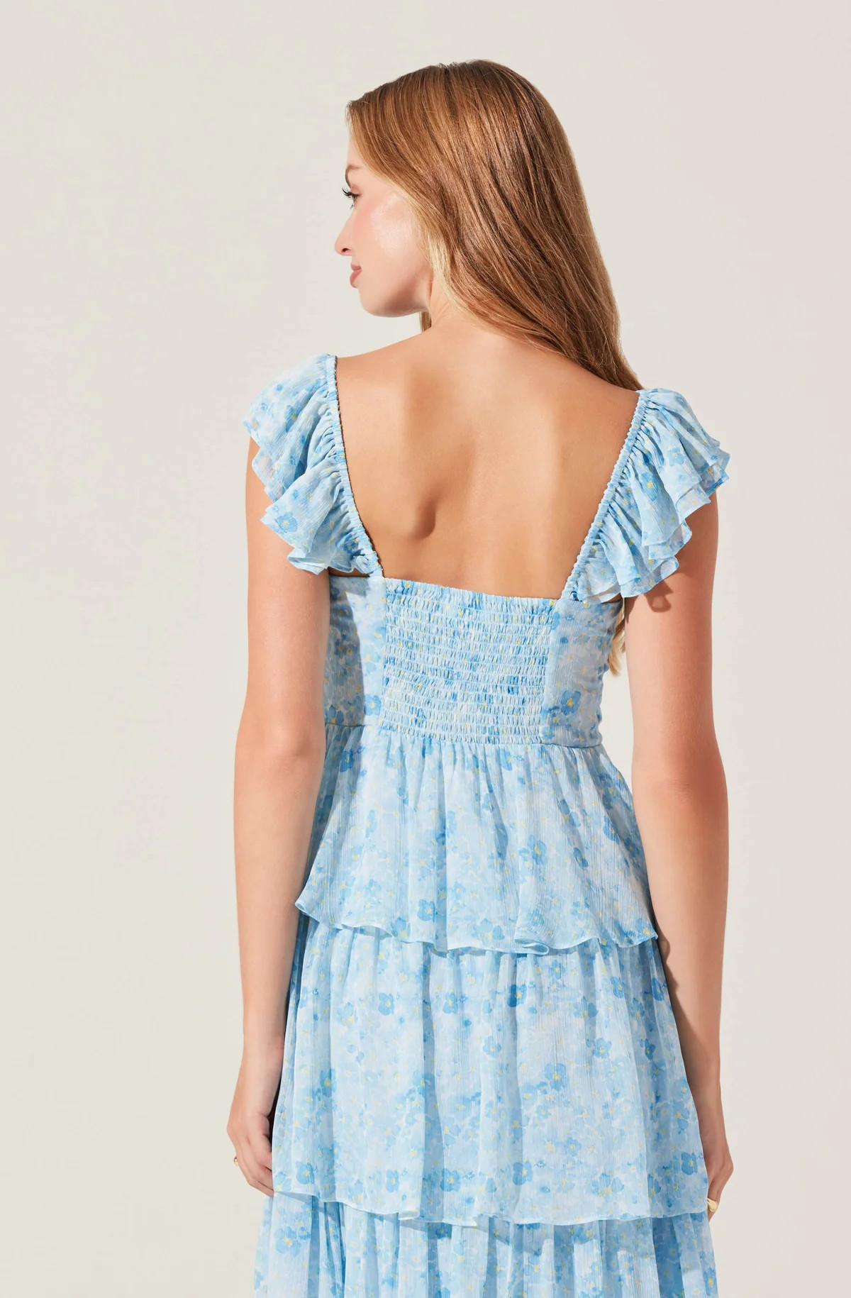Midsummer Floral Tiered Maxi Dress | ASTR The Label (US)