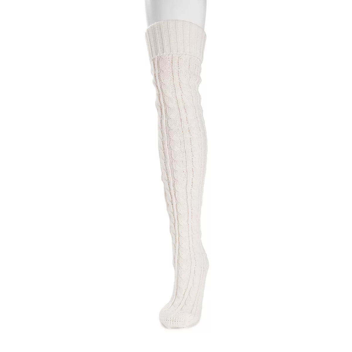 Women's MUK LUKS® Cable Knit Over-the-Knee Socks | Kohl's