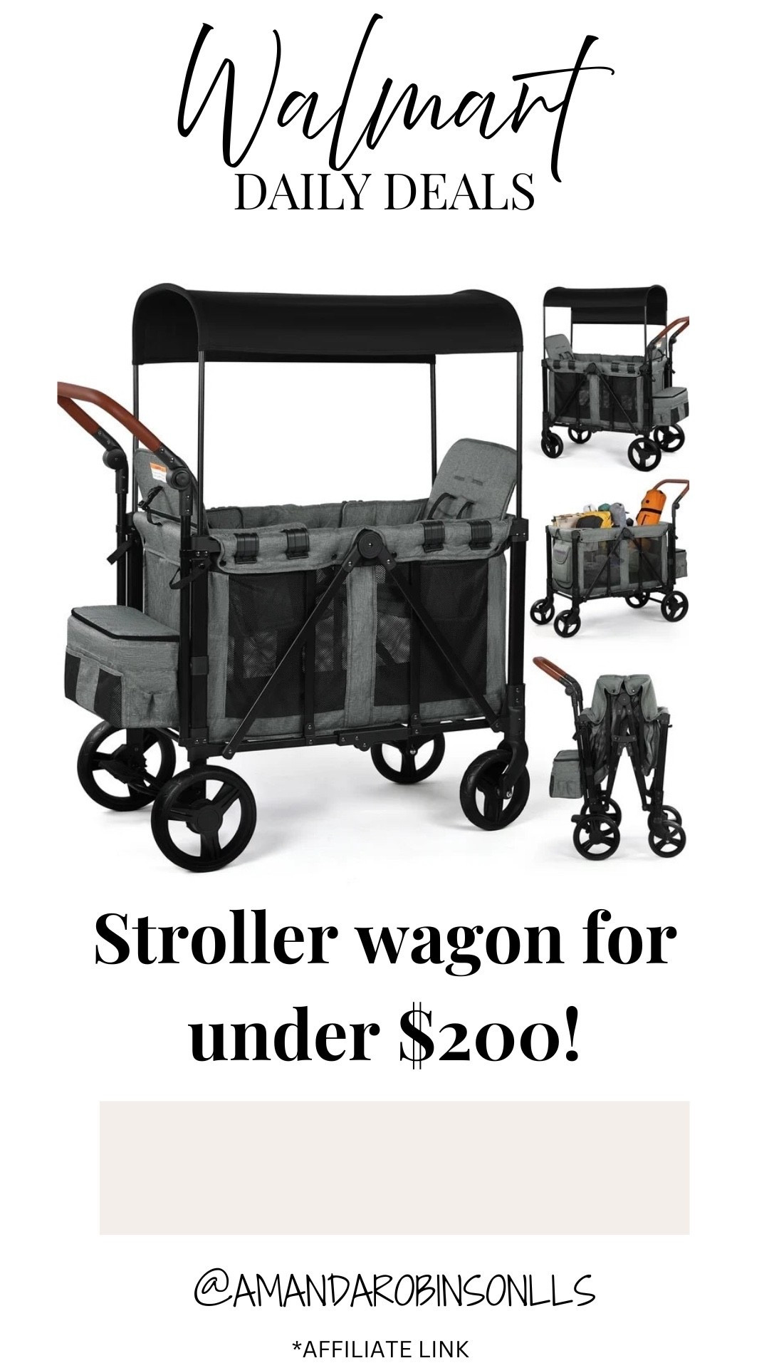 Walmart daily deals
Stroller wagon

#LTKSaleAlert #LTKmomlife