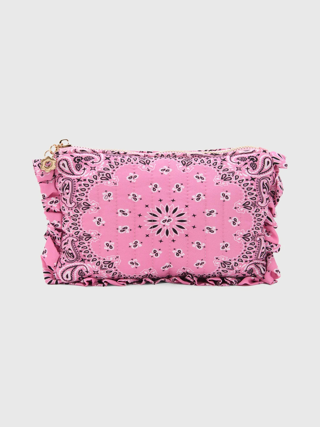 The Shop Bandana Ruffle Pouch | Saint Bernard