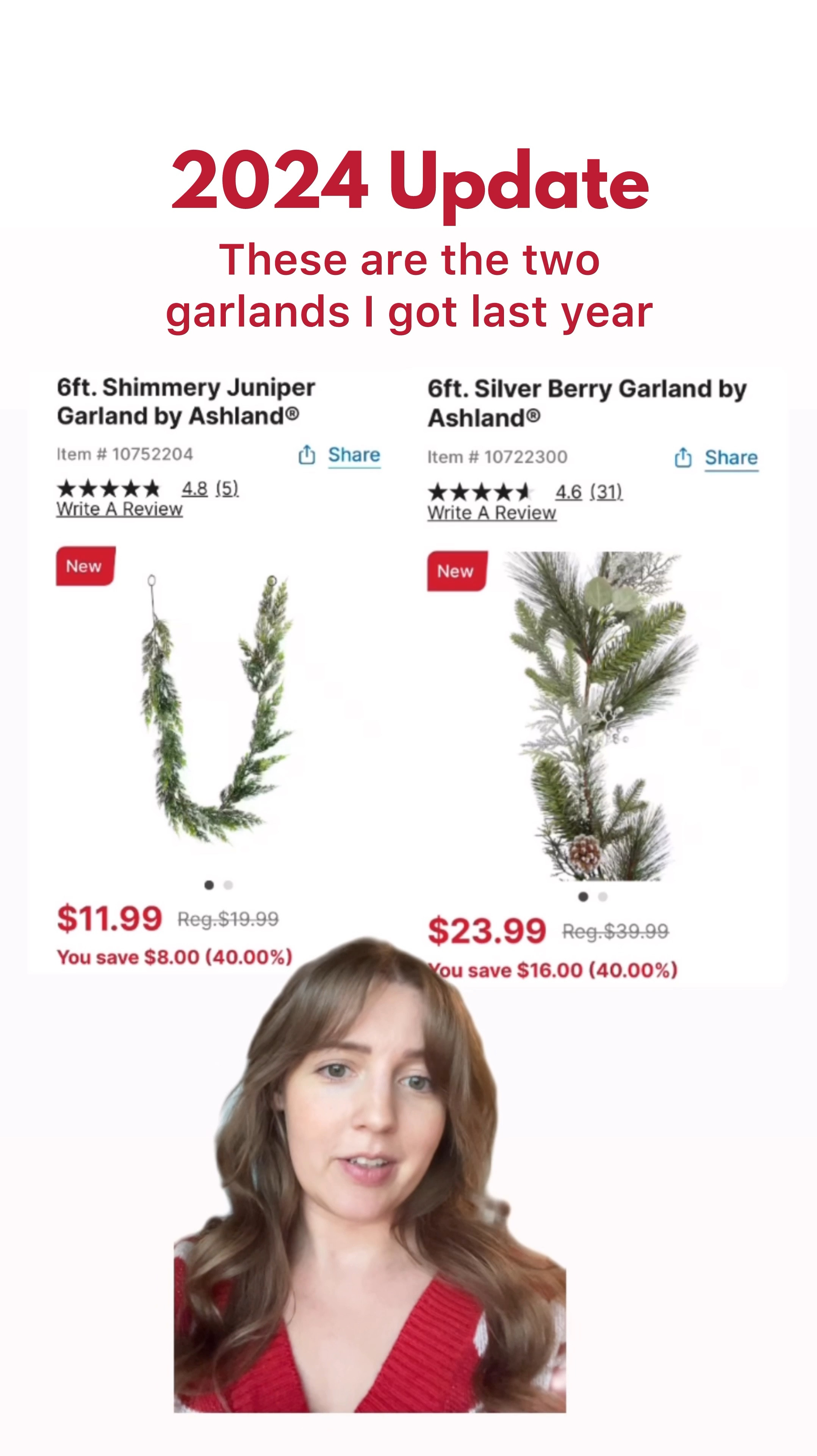 My garland from Michael’s is a great price again this year! 

#LTKHome #LTKSeasonal #LTKHoliday