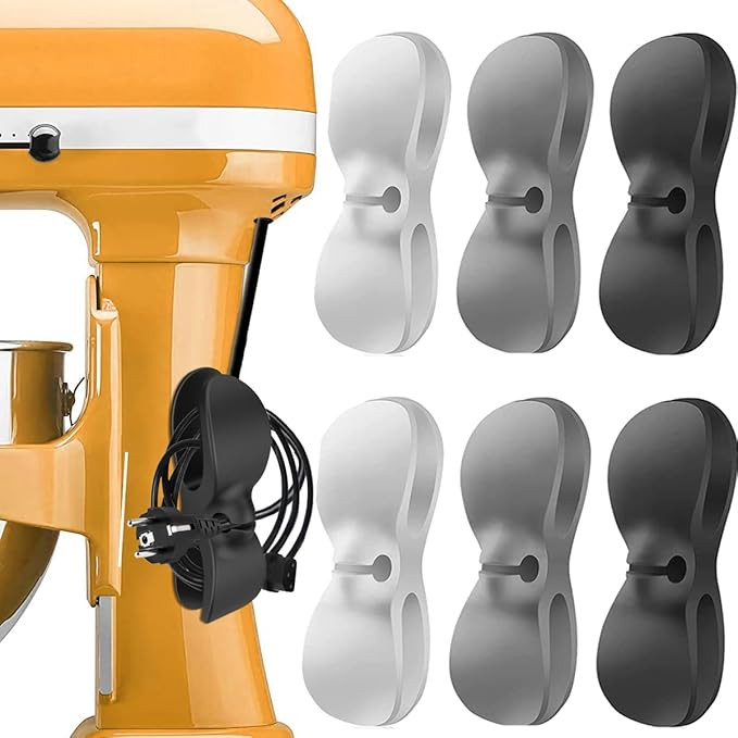 Cord Organizer for Kitchen Appliances Cord Organizer Winder Wrapper Holder 6Pcs | Amazon (US)
