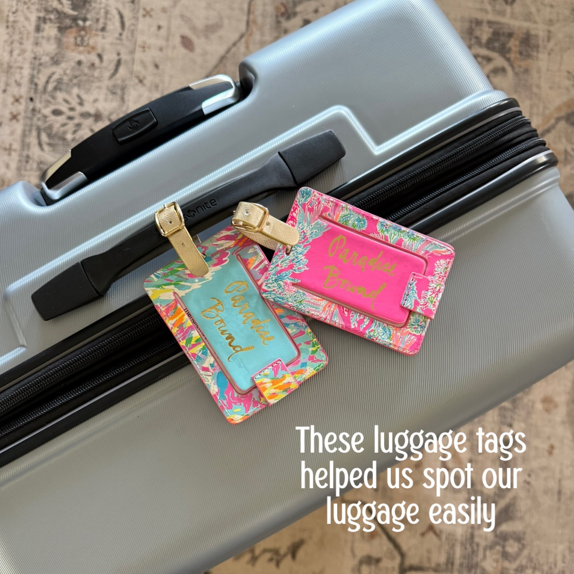 Bright fun summer luggage tags that help you spot them easily! 


#LTKStyleTip #LTKFamily #LTKTravel