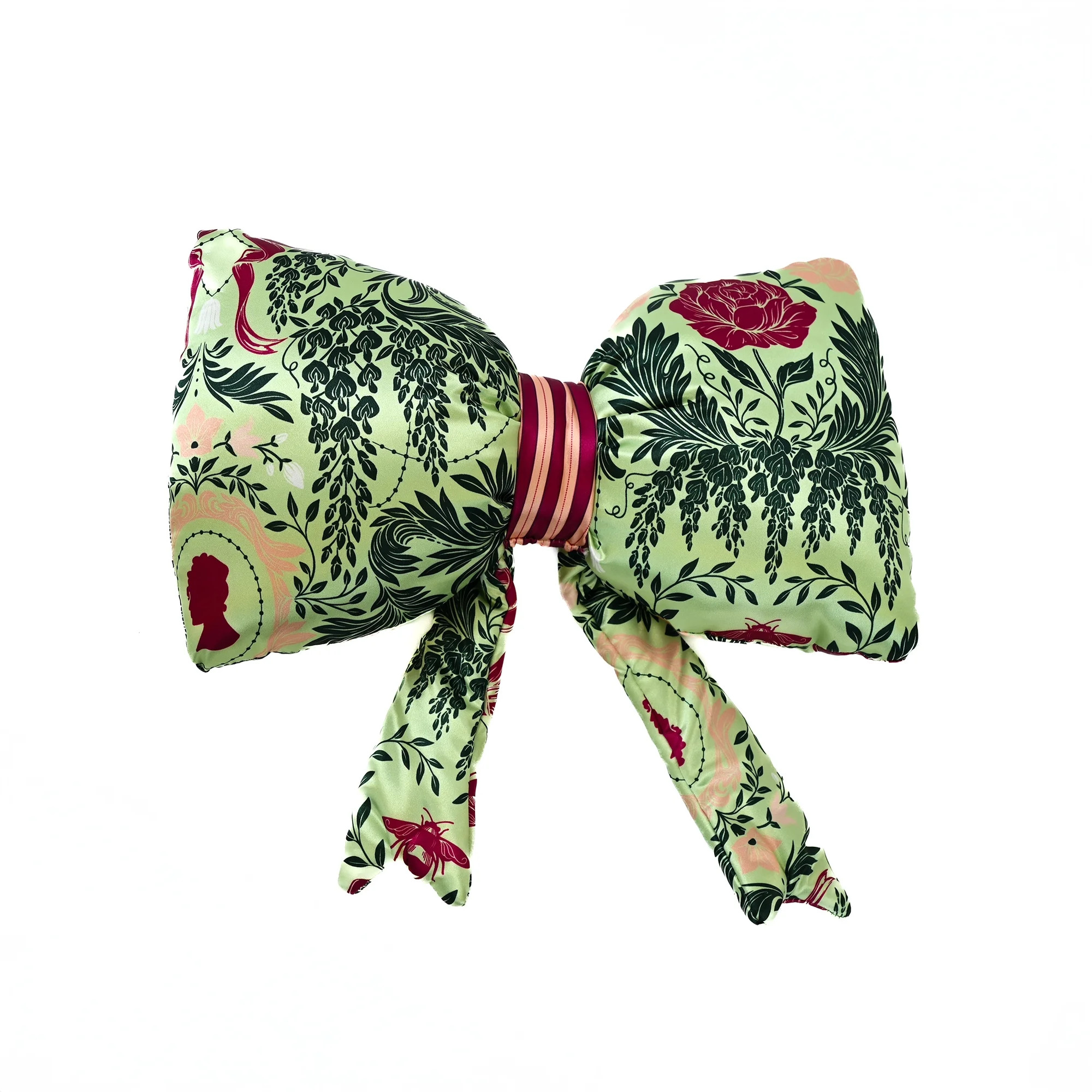 Bridgerton, Satin Bow Pillow 14" X 14", Bow to Impresston | Walmart (US)