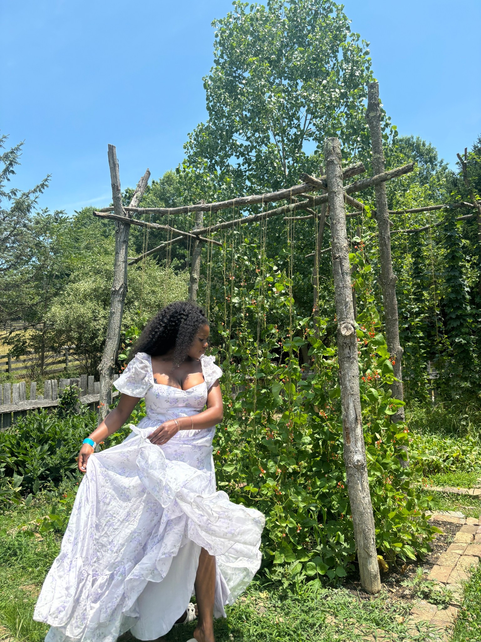 Dillydallying in the garden in my Morning Lavender dress 💜. Somewhere in Shenandoah Virginia 

#LTKWedding #LTKSeasonal #LTKMidsize