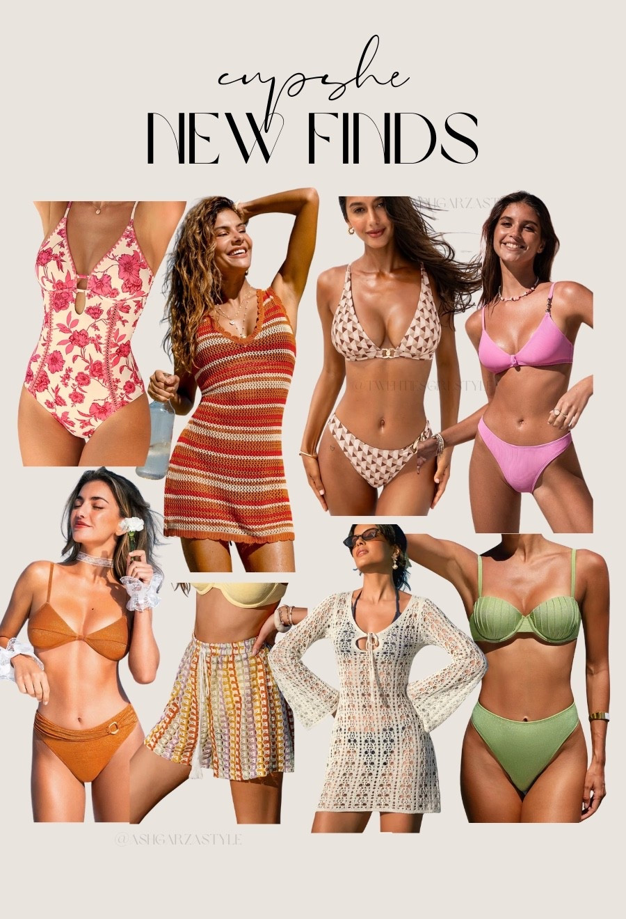 Cupshe swim new finds 🙌🏻🙌🏻

#LTKSeasonal #LTKSwim #LTKTravel