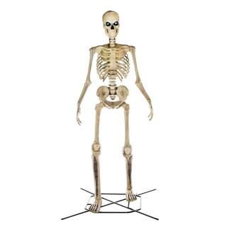 12 ft Giant-Sized Skeleton with LifeEyes(TM) LCD Eyes | The Home Depot