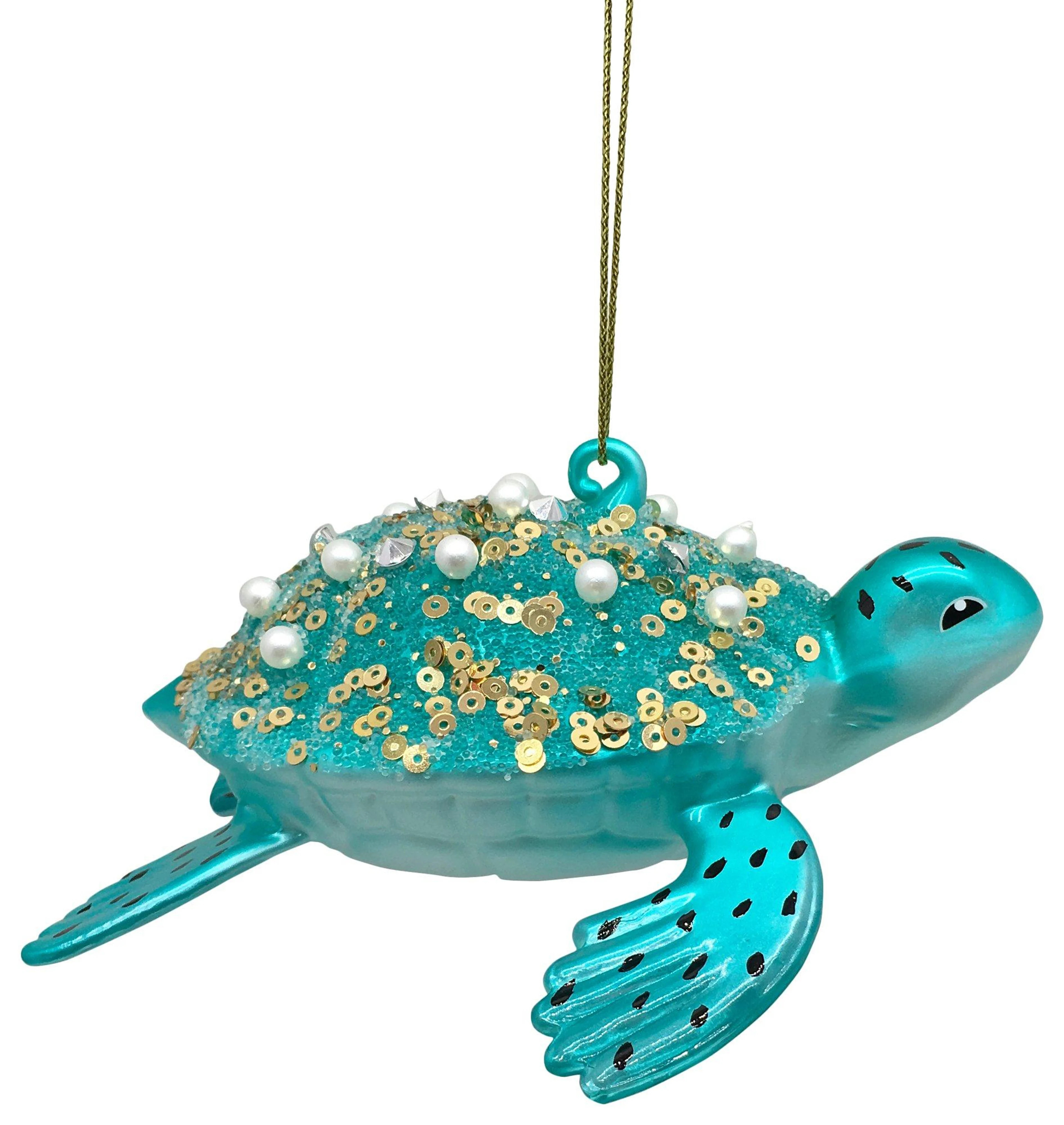 Brighten The Season Embellished Turtle Ornament | Bealls