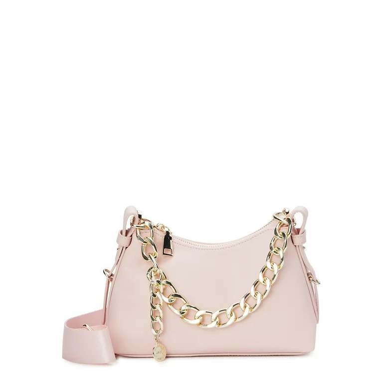 Madden NYC Charm Chain Crossbody Bag with Removable Pouch | Walmart (US)