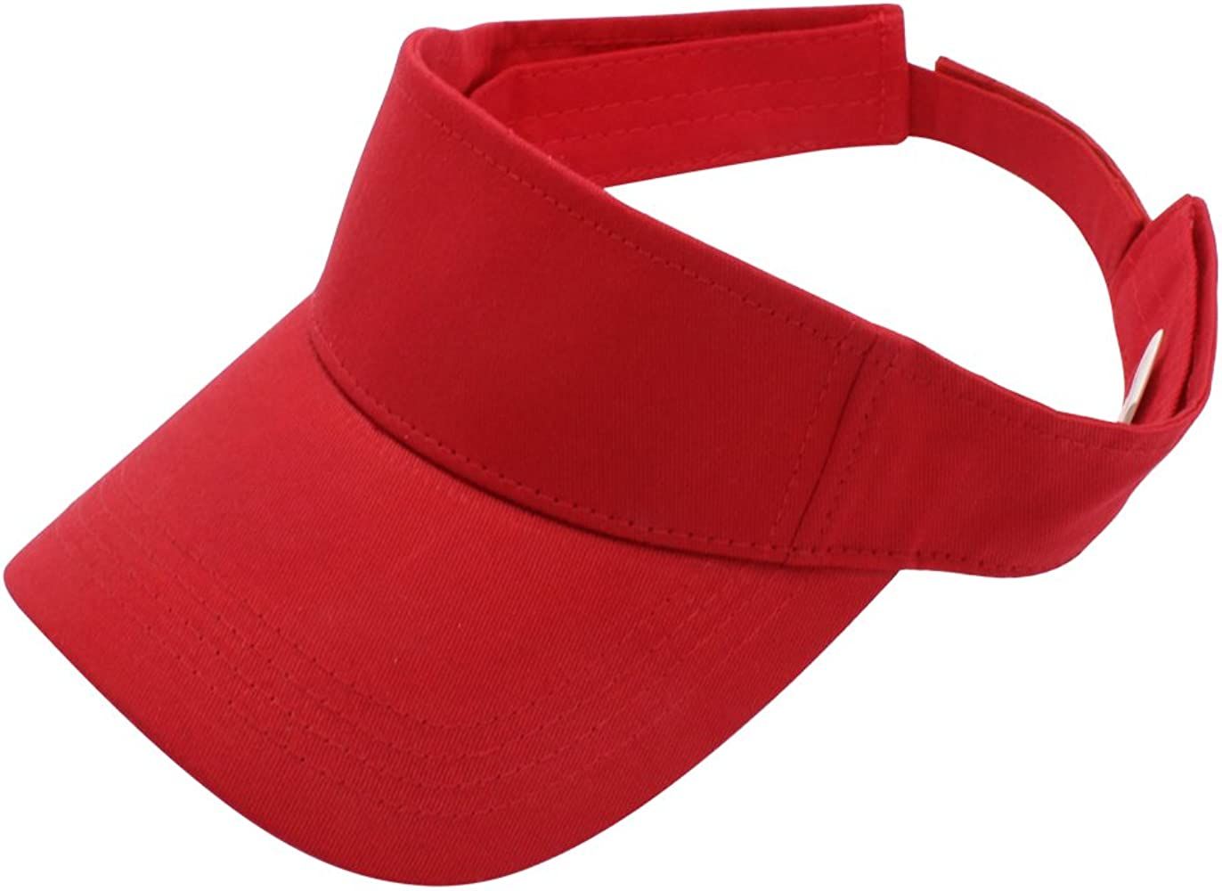 Top Level Sun Sports Visor Men Women - One Size Cap Hat | Amazon (US)