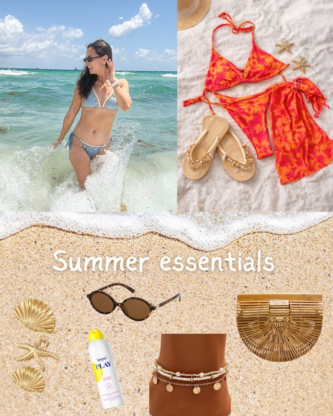 Beach days are better when you’re not scrambling to remember everything. ☀️🏖️

These are the summer staples I’m actually reaching for on repeat—from the cutest swimsuits to comfy sandals and beach accessories that make every trip a little easier. Also prime deals currently!!

#AmazonFinds #BeachEssentials #SummerStyle #BeachDay #LTKCreator

#LTKSeasonal #LTKootd #LTKSwim