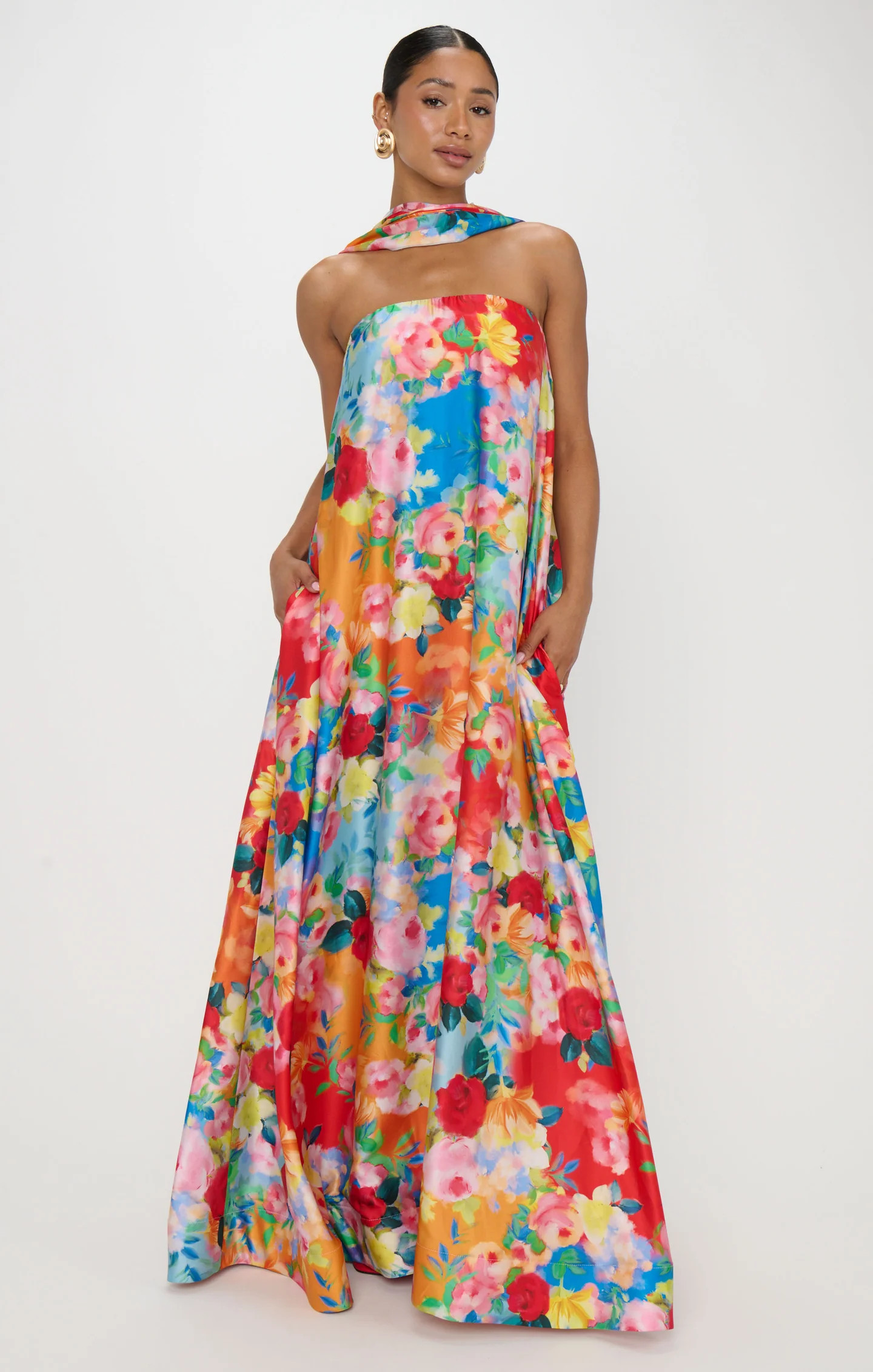 Tinsley Tube Dress ~ Sunset Garden Gala | Show Me Your Mumu