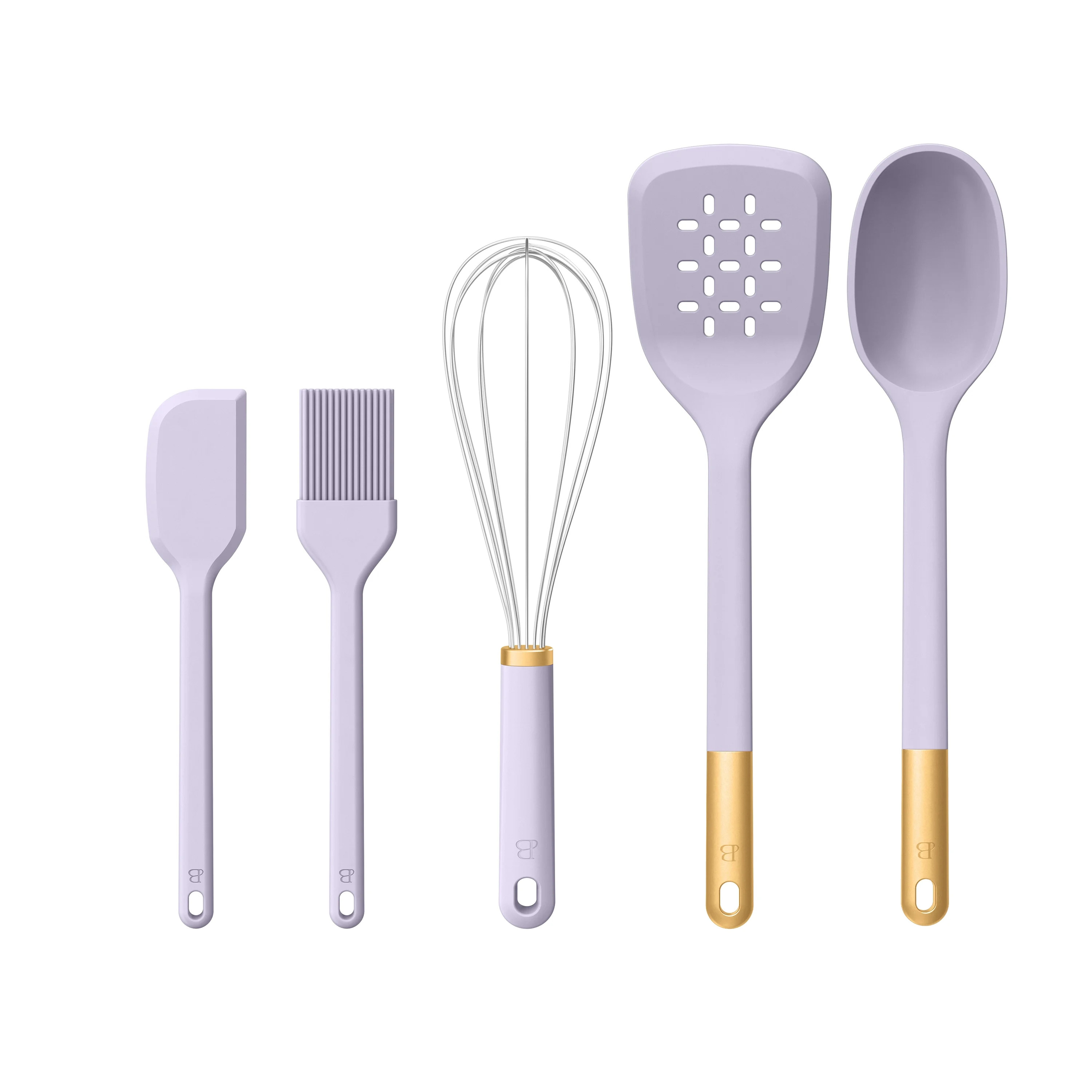 Beautiful 5-Piece Kitchen Tool Set, Lavender by Drew Barrymore - Walmart.com | Walmart (US)