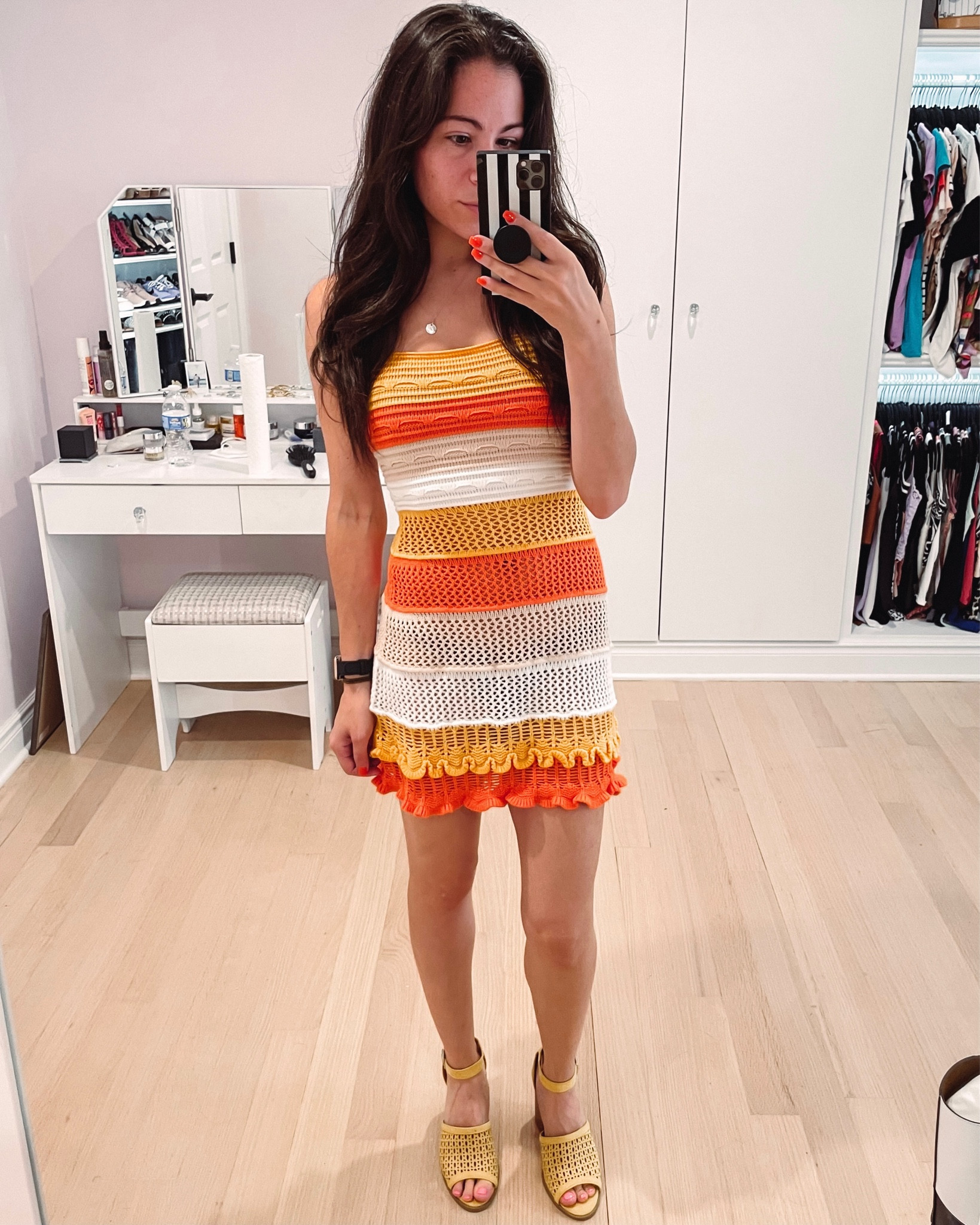 May be a little off-season but they swim cover-up is perfect for end of summer vacations, beach days, sitting by the pool… If you are going to be traveling or live in a warm place I really love this crocheted dress.

#LTKunder50 #LTKswim #LTKtravel