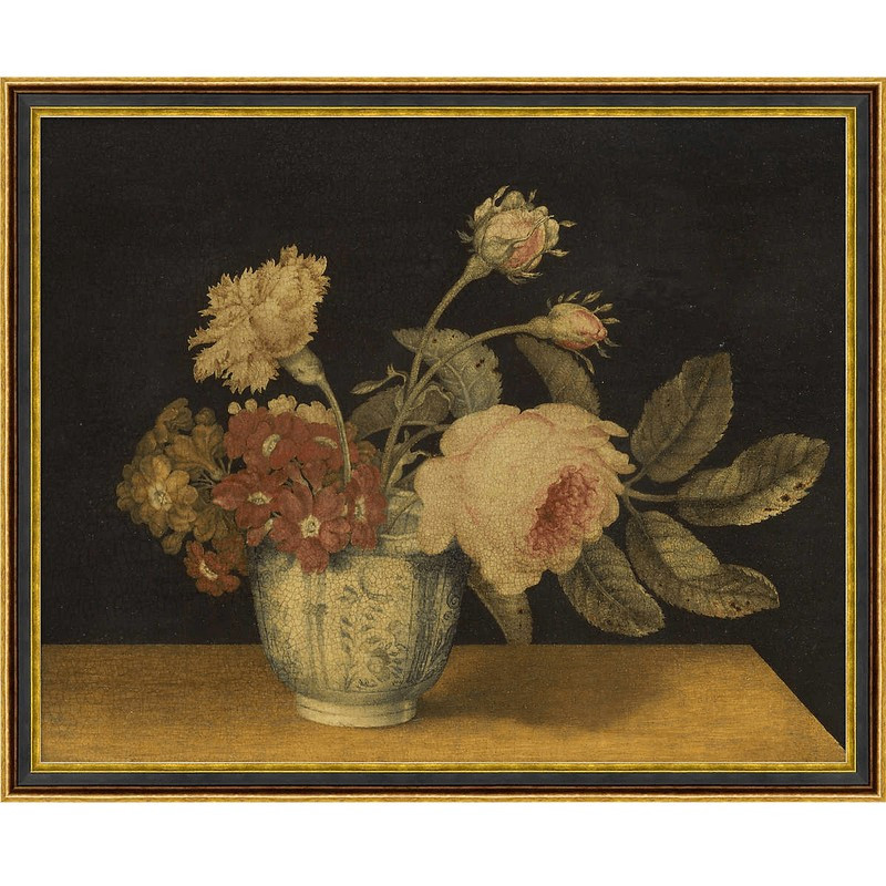 Flanders Floral Wall Art | Annie Selke