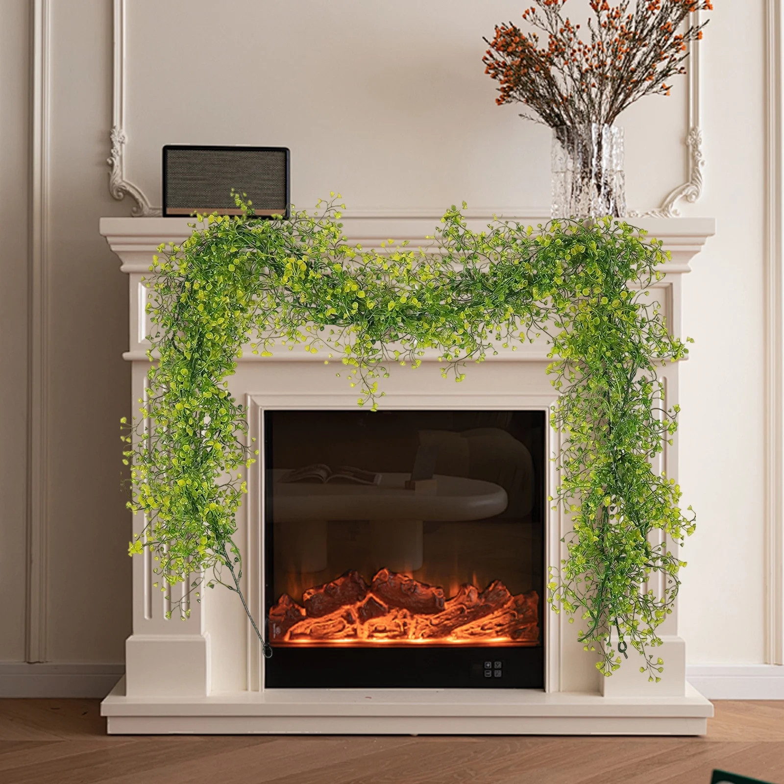 70.8" Artificial Baby's Breath Garland, Hanging Flower Vine for Wedding Arch, Faux Floral Greener... | Walmart (US)