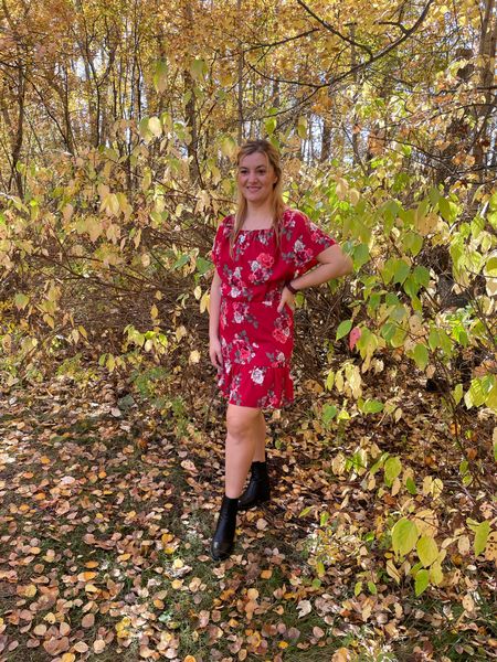 I don’t m so how but #YEG weather is so nice I left my house in a dress today. (For perspective I usually pull my winter gear out we this time). 

#LTKSeasonal #LTKunder100 #LTKcurves