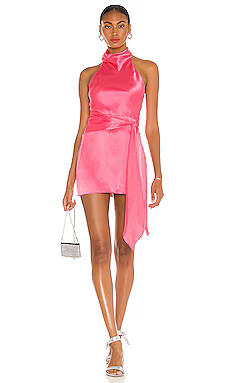 Amanda Uprichard Sandrine Dress in Taffy from Revolve.com | Revolve Clothing (Global)