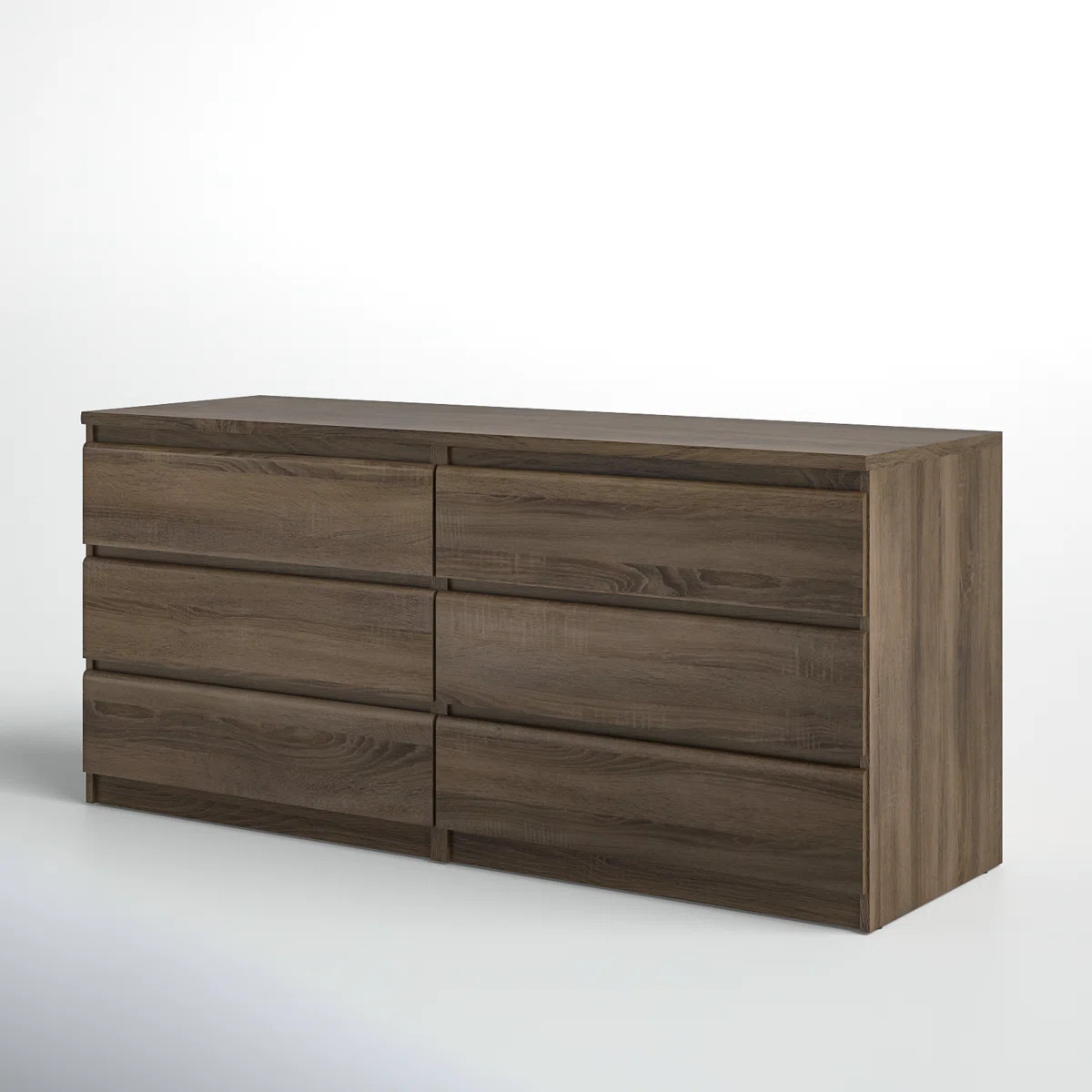Jada 6 Drawer 60.5" W Double Dresser | Wayfair North America