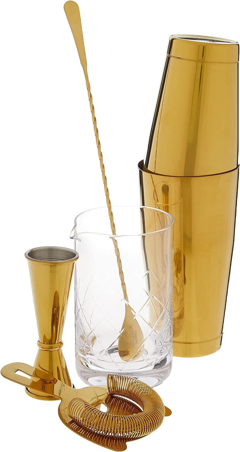 Barfly Essential Deluxe Mixing Cocktail Kit, Gold, Model: | Amazon (US)