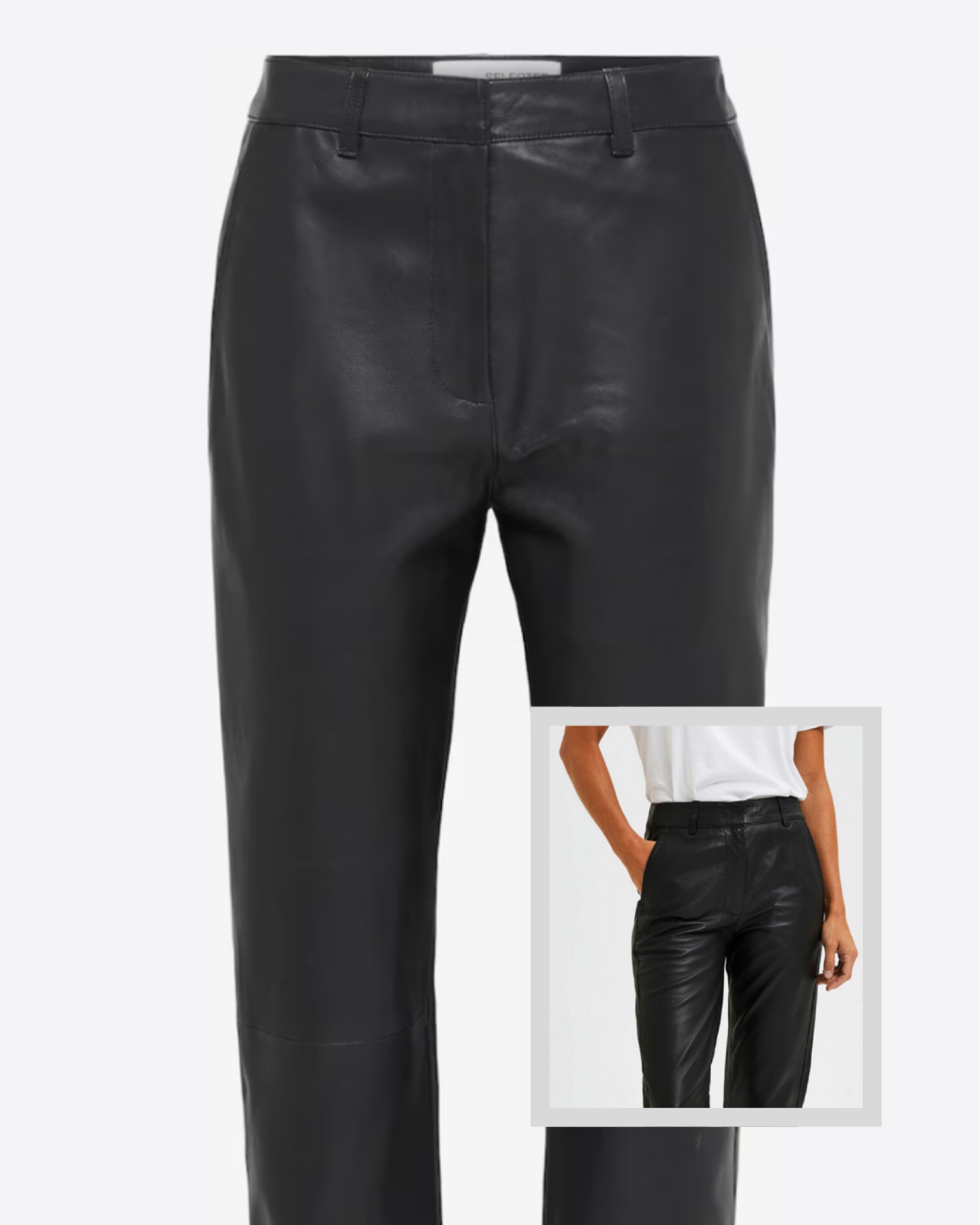 My favourite faux leather trousers - slightly tapered leg and a bit of stretch. Dress up or dress down  

#LTKeurope #LTKsale #LTKstyletip