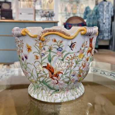 Gloria Porcelain Cachepot Planter | Wayfair North America