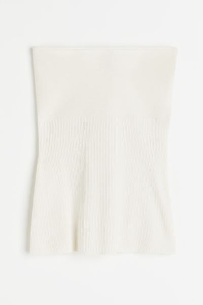 Rib-knit tube top | H&M (UK, MY, IN, SG, PH, TW, HK)