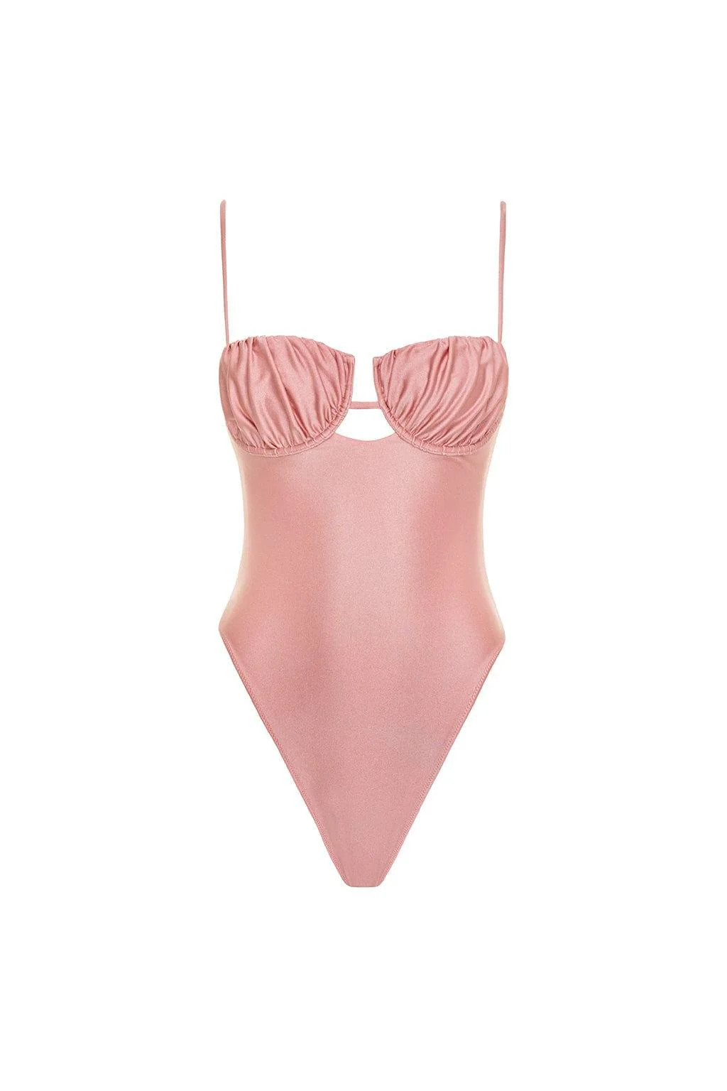 Satin Rose Petal One-Piece | Montce