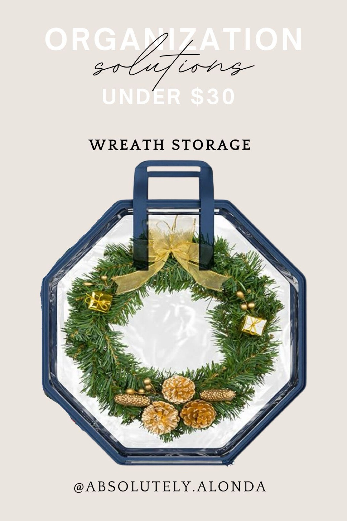 Wreath storage solutions under $30!

It’s that after season chaos where we don’t know what day it is and the holiday aftermath has taken over the house.

I’ve rounded up several solutions all under $30 to help organize in time for the New Year! 

#LTKSeasonal #LTKHoliday #LTKHome